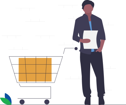 Корзина с товарами